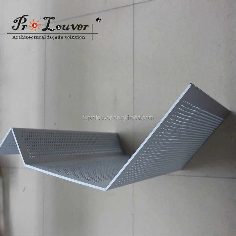 aluminum perforated decorative facades panel,Perforated sun shading