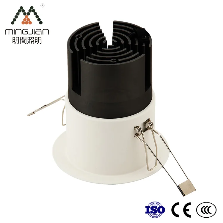 12W Clothing Store Commercial Adjustable Recessed Mounted COB LED Spotlight
