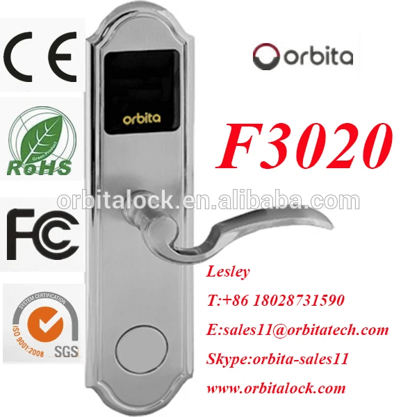 новое прибытие rfid карты замок гостиницы от орбита домашних конструкций