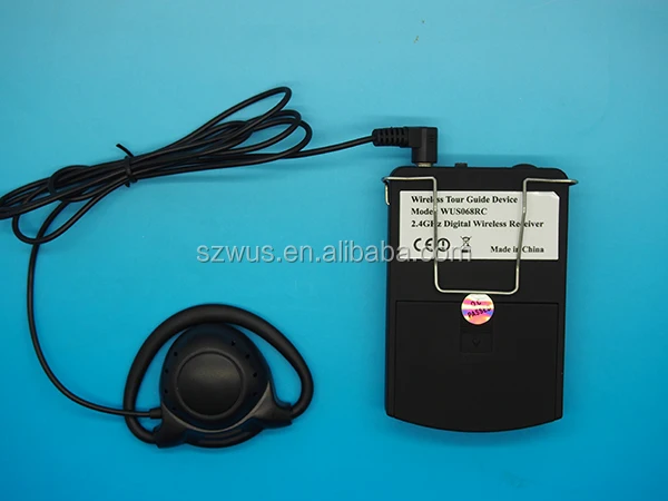 
2016 HOT SELLING Visiting/Education Uses wireless tour guide system/Belt-pack Receiver 