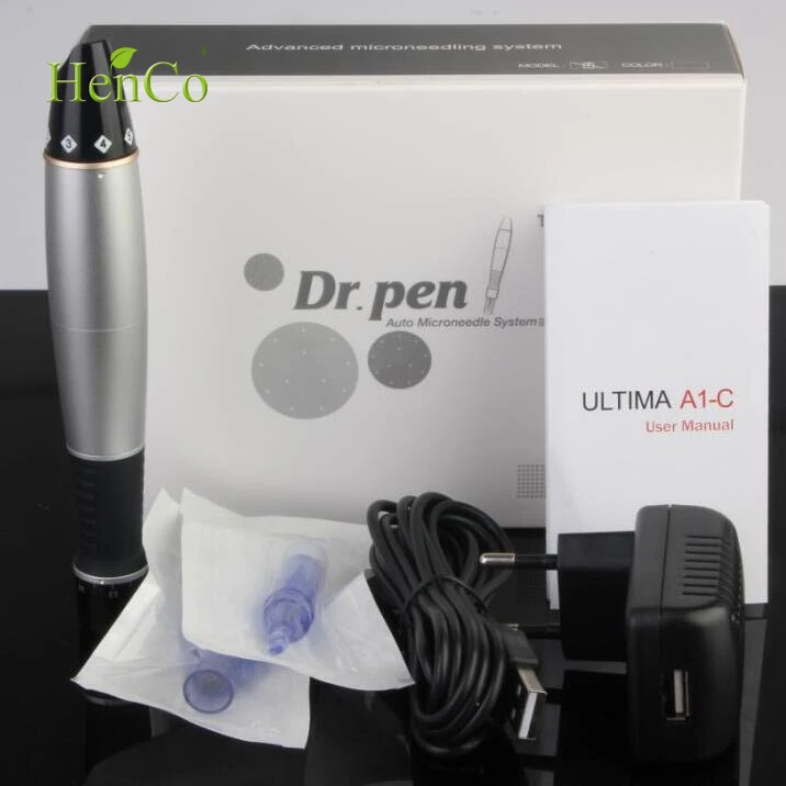 Электрическая Дерма-ручка против морщин с 9/12 /36/42/игольчатым картриджем nano pins