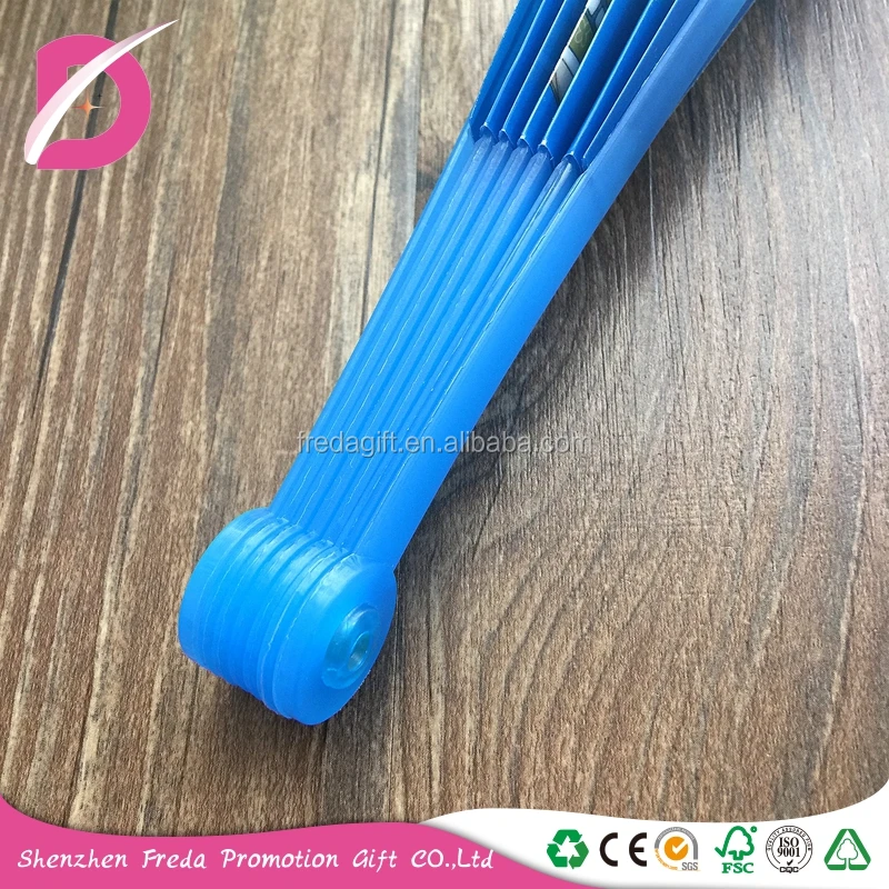 
Custom printed hand held folding fans /cheap transparent plastic hand crank fan 