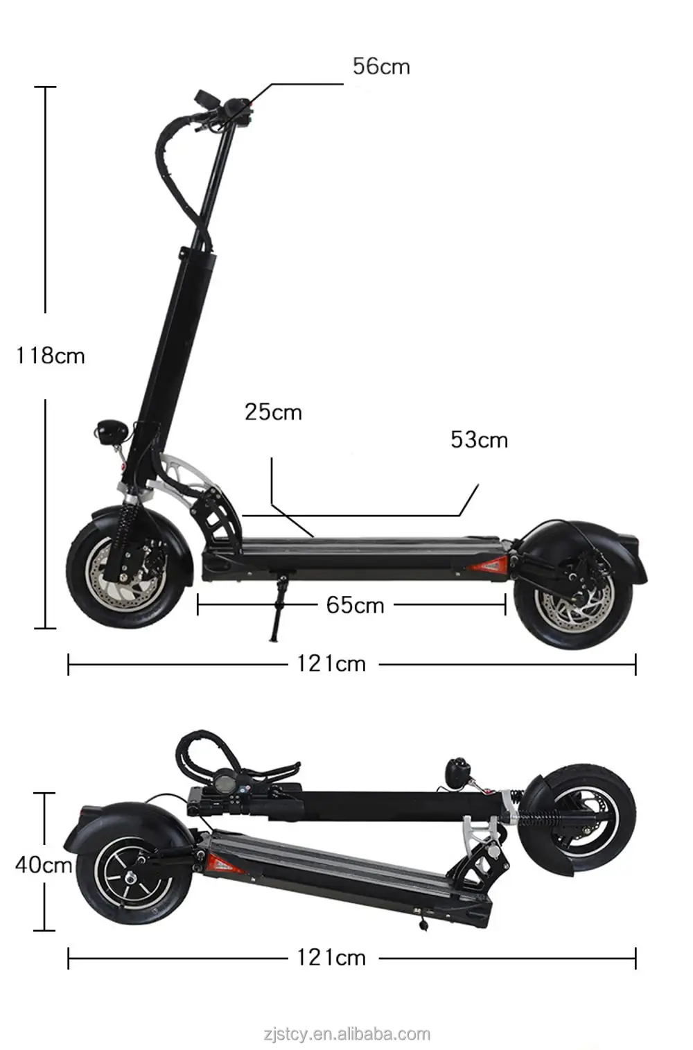 Electric scooter self balancing two wheel electric scooter for adults