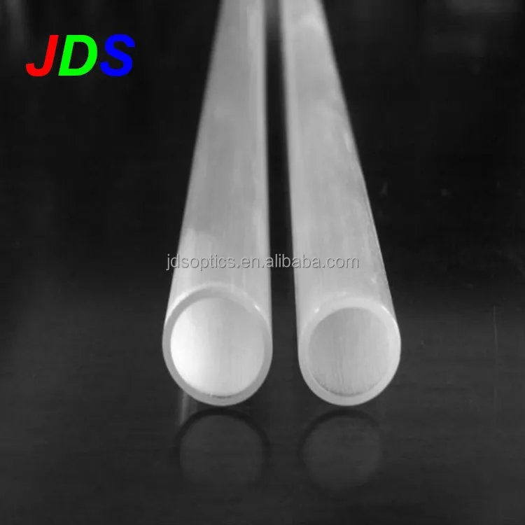 JDS clear quartz tube for semiconductor and solar , sapphire glass tube