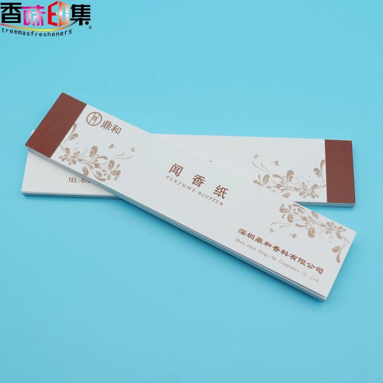 Custom aroma test stripe  fragrance oil tester carefully crafted  perfume test paper