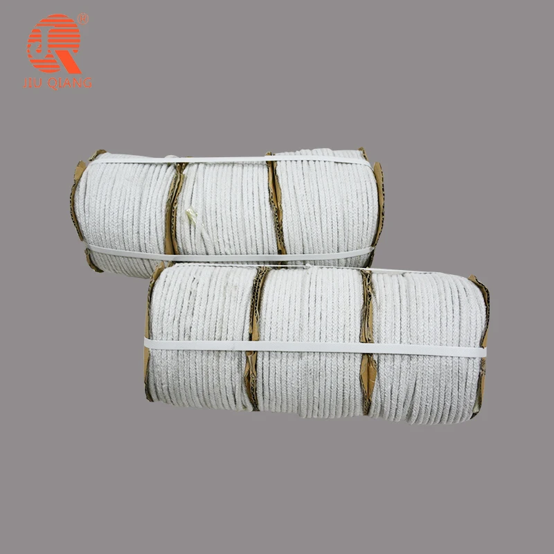 3/4 Ceramic Fiber Packing square round twisted Braided Rope
