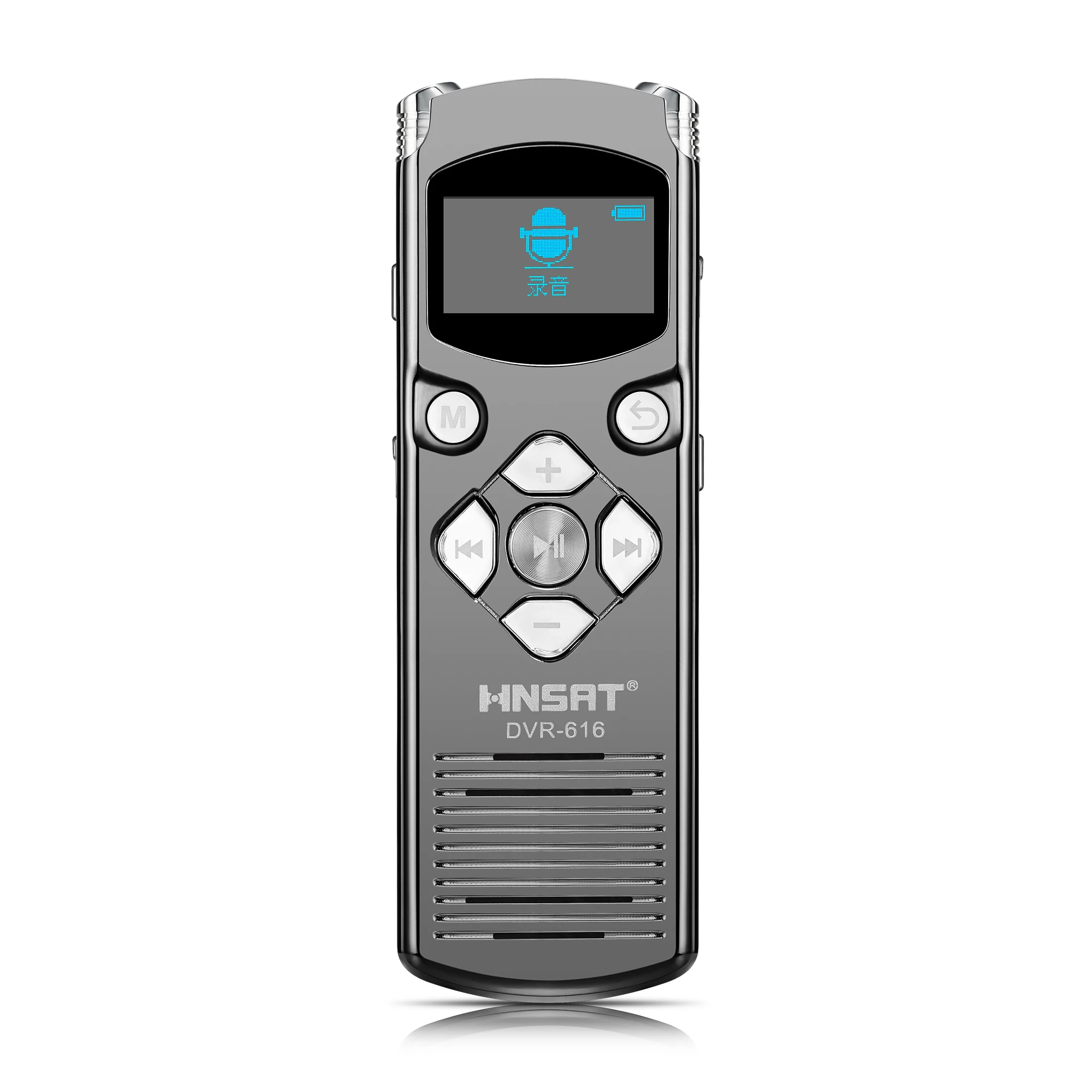 High Quality Handheld IC professional 8GB Long Time Voice Recorder With Double Ultra Microphone