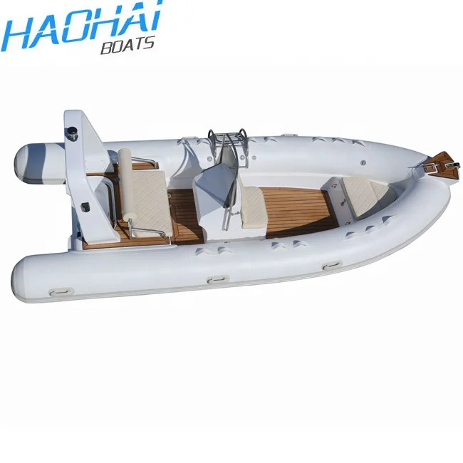 New Model 5.0m RIB Hypalon Inflatable Boats with Outboard Motor for Sale