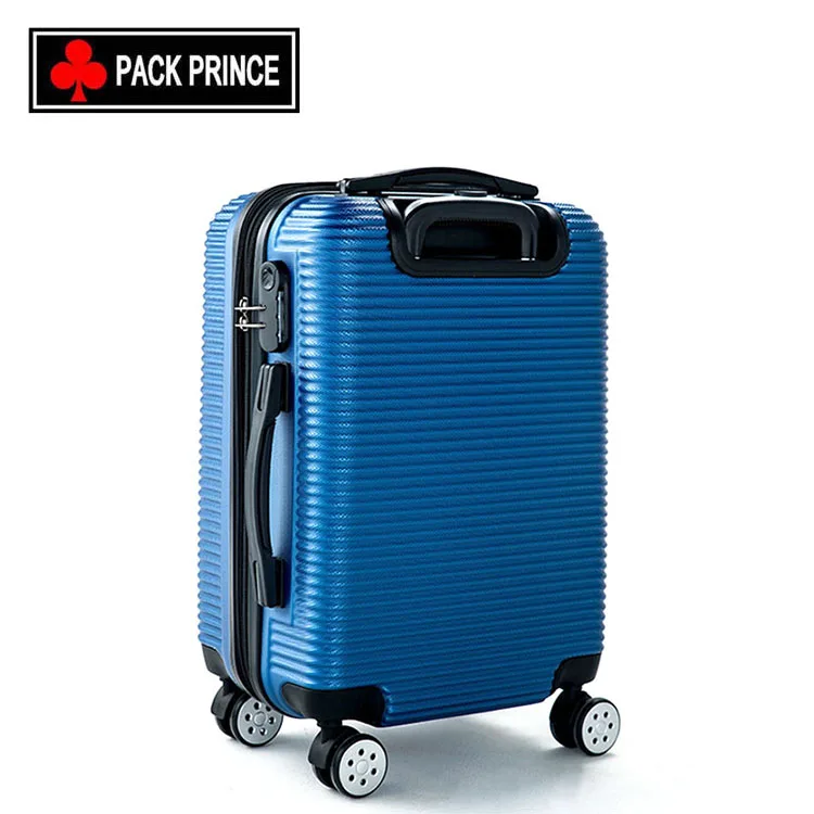 
55x40x20 ABS Cabin Trolley Weekend Getaways Travel Luggage Set , Low Cost Flight ABS Trolley Suitcase Set 