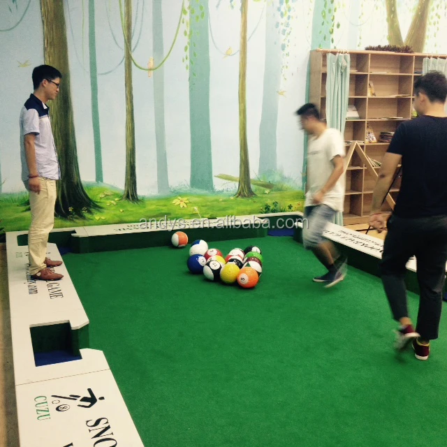 
CUZU Brand new football and billiard game snookball for all ages 