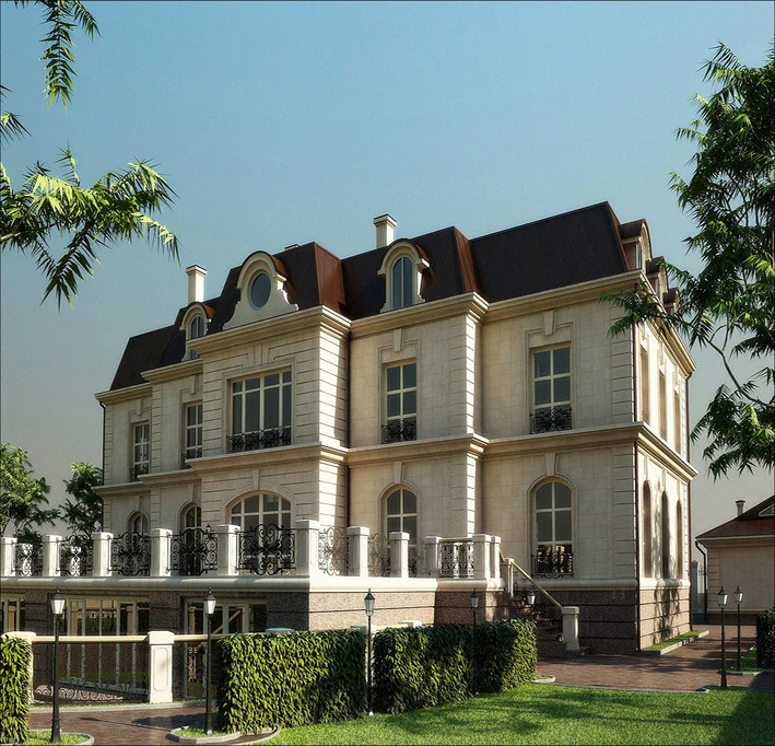 Высокопрочный сборный дом для семейной жизни