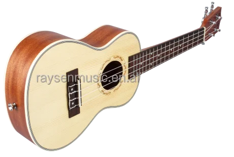Raysen Mahalo Ukulele Spruce Top Left Handed Ukulele Custom Chinese Guitar