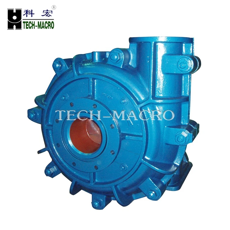 
Wear resistant centrifugal slurry pump series KA(R) for mining solid slurries 