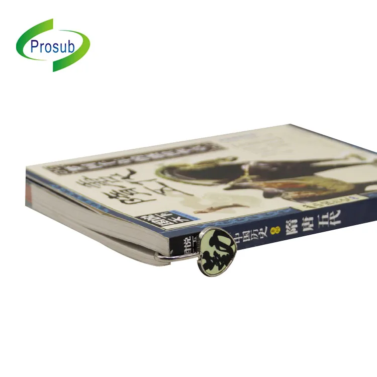 
Prosub sublimations bookmarks Direct Sale Promotion Custom Sublimation Heat Transfer Characters Heart Shape Bookmarks 