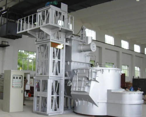 Integrated melting furnace , stainless steel melting furnace for metal and Aluminum melting