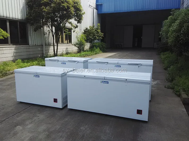 335L ultra energy efficient solar deep freezer with 110mm insulation