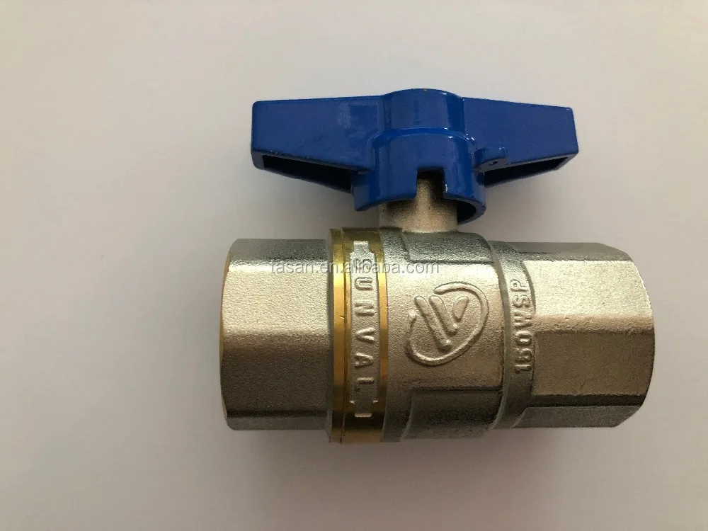 S117530A new style Forged Wholesale female thread full Port Thread pn25 Ball Valve aluminium Butterfly Handle