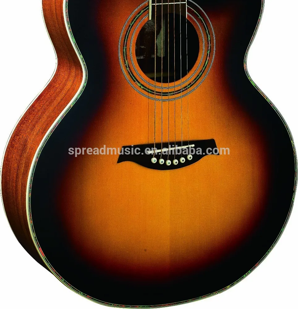 Jumbo style acoustic guitar with reasonable price