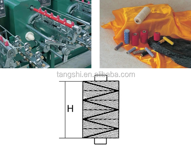 6 spindles type small baby bobbin winding machine