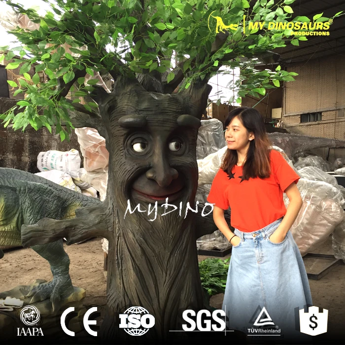 MY DINO AA585 Attraction Kids Interactive Large Talking Tree Animatronic