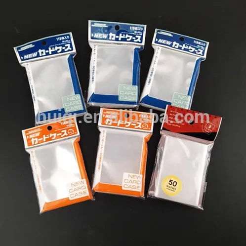 Factory direct supply accept yugioh korean card sleeve