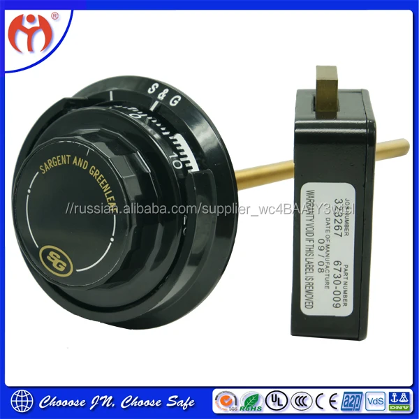 Sargent Products Mechanical Combination Combination Lock 6730 For Safe or Vault Three Wheel Combination