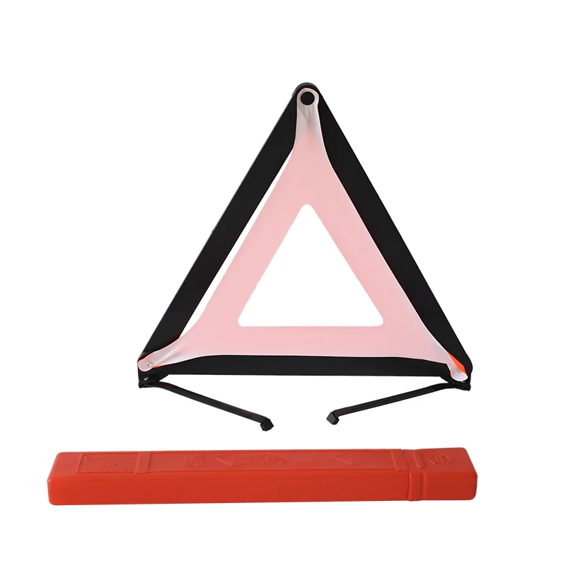 600 г ECE красный аварийный инструмент, высокая Светоотражающая Аварийная сигнализация, горячая Распродажа, треугольный светодиодный мигающий предупредительный свет