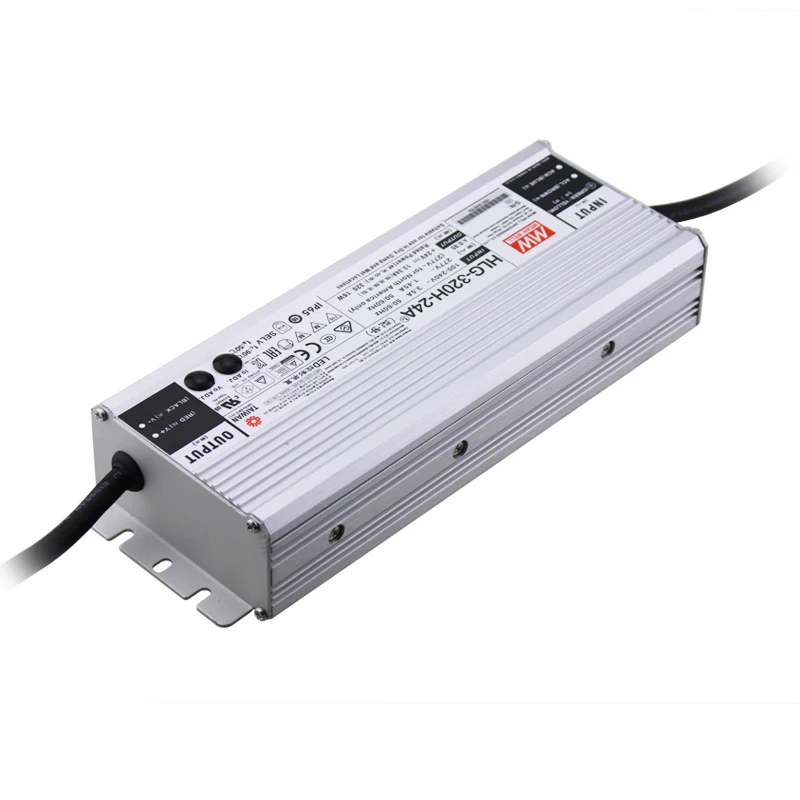 Mean well HLG-320H-24A 320W led driver 320w 24V pwm led driver