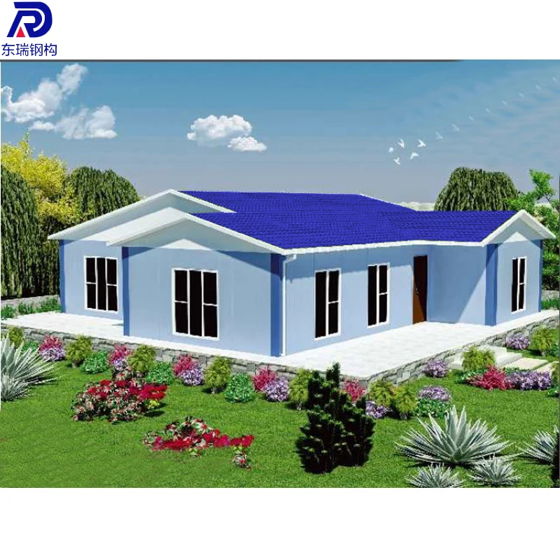 Cheap price newly design steel frame home prefab house