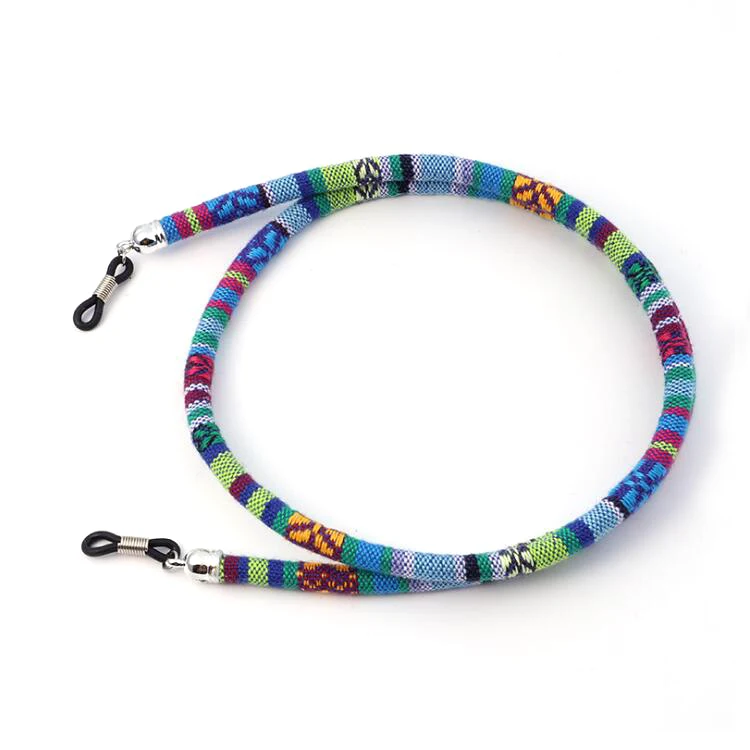Ethnic style Color coarse cotton glasses rope anti-dropping glasses rope sunglasses neck cord