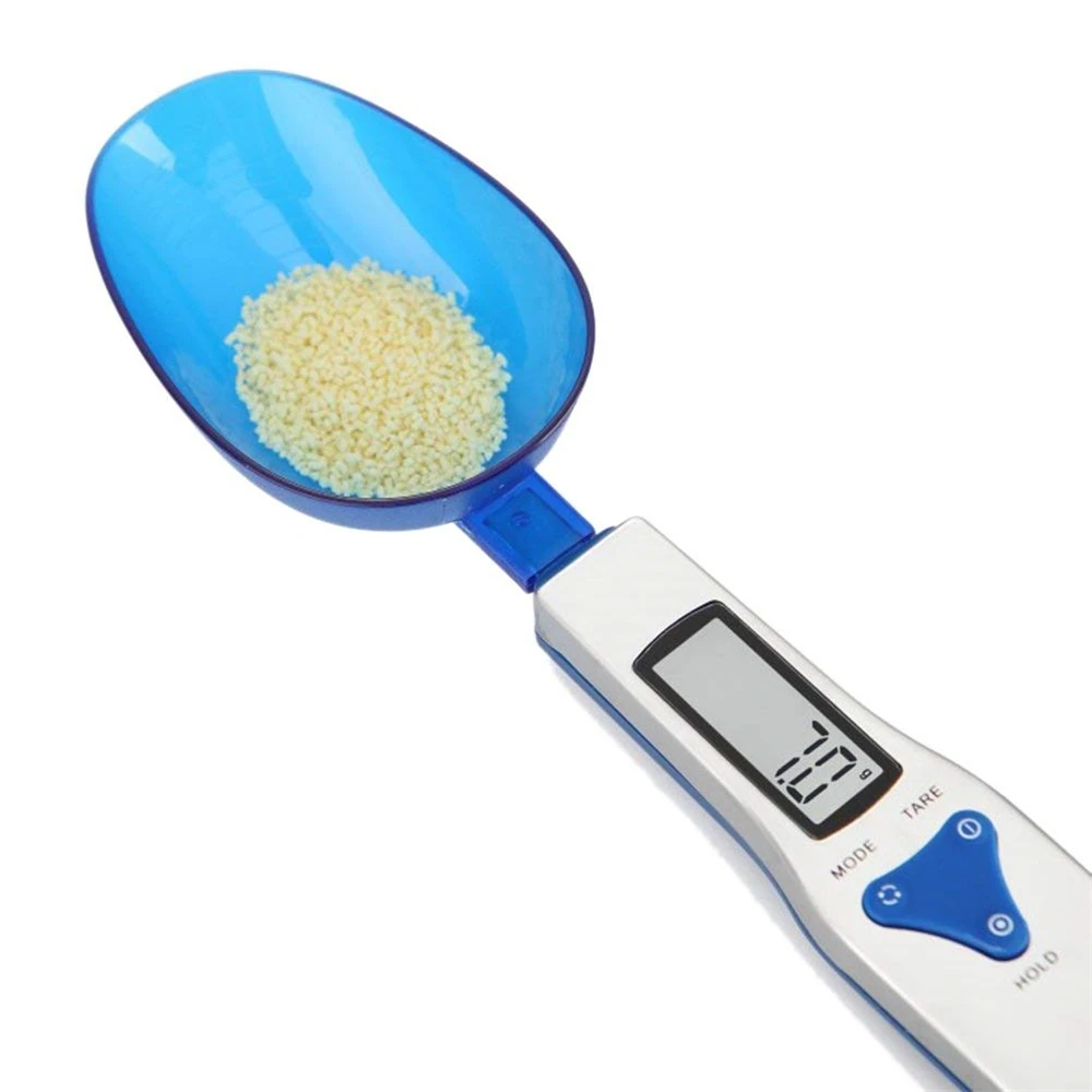 300g 0.01g digital kitchen scale with spoon and LED display