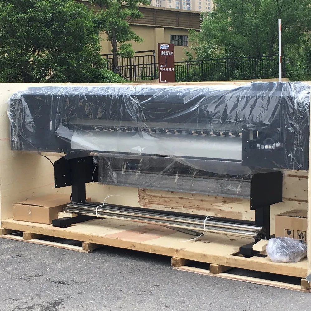 water based sublimation ink 1.8m with 2 printer head sublimation printer for textile