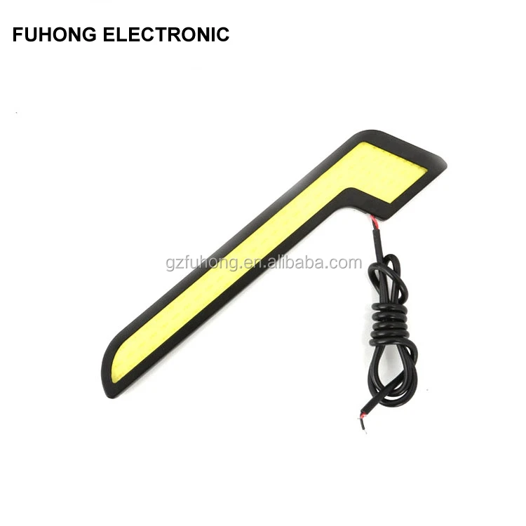 
Super White Waterproof 7 Shape Cob Daytime Running Light DRL 