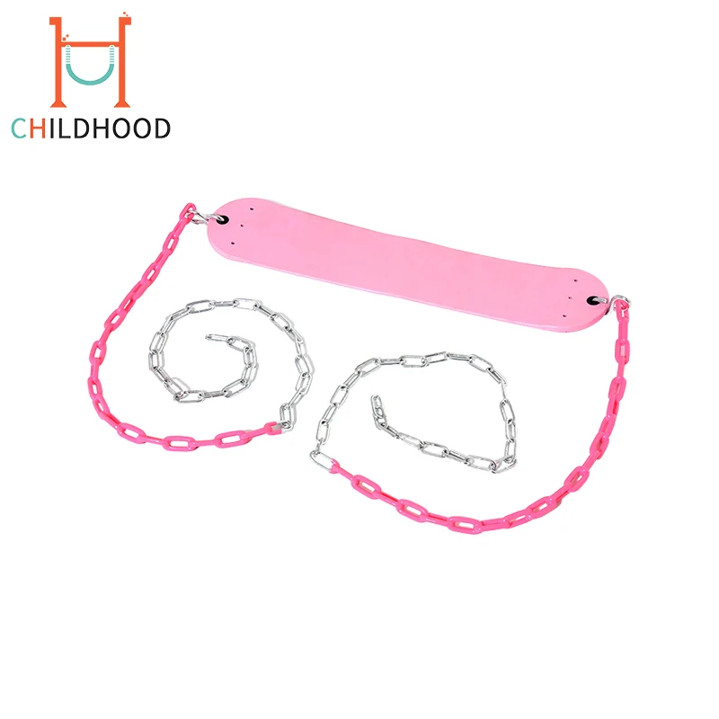 Plastic seat garden blue swing belt outdoor adult swing