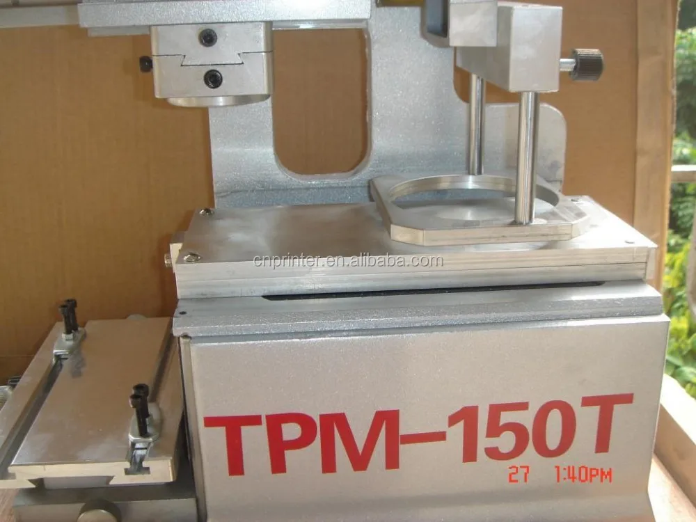 
Golf Ball Tennis Balls Digital Pad Printing Machine With Closed Ink Cup For Sale 