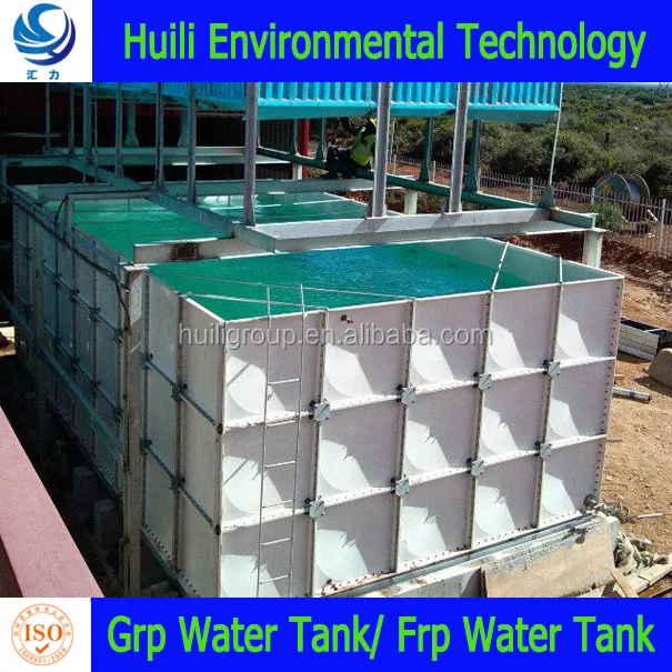 Assembled GRP Water Tank Insulation for Malaysia Kuwait 5000 50000 Gallon Liters Fiberglass Water Tank Price