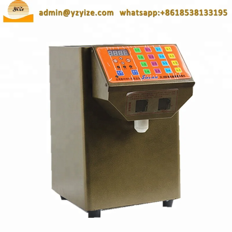 
Fructose Dispenser Machine For Bubble Tea Store / Fructose Filling Machine 