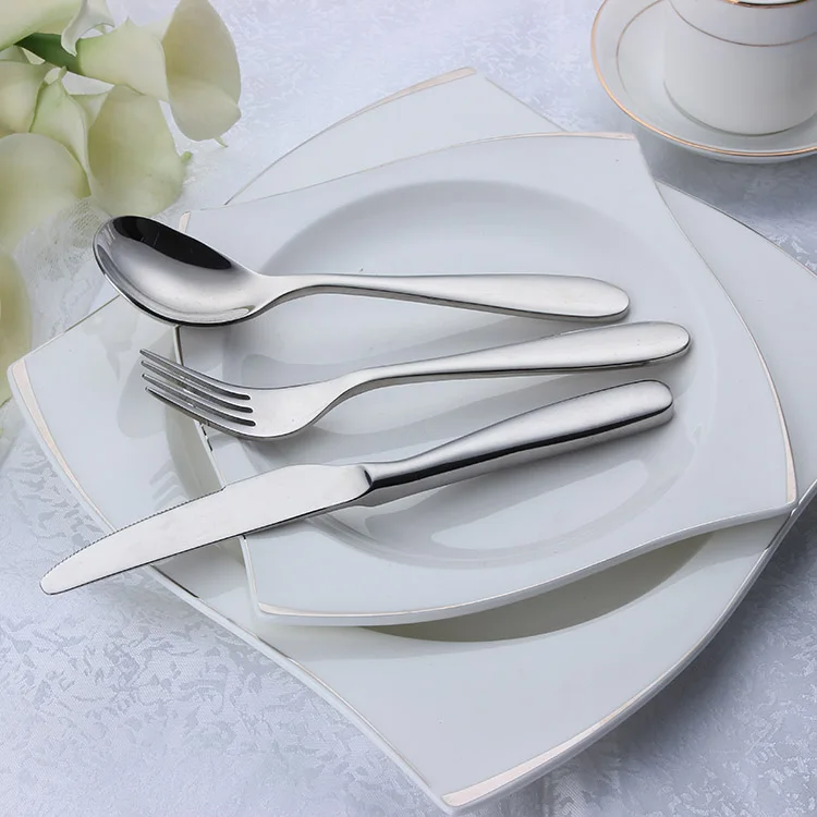 
Restaurant and family flatware stainless fork spoon knife cutlery 