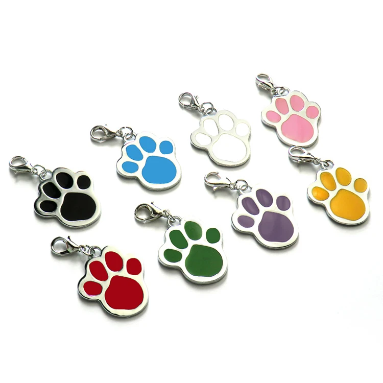 Custom personalized Dog Tags Engraved logo with puppy pet ID name promotional keychains & carabiners