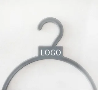 Ecofriendly Plastic ring for scarf Circle Towel Hanger Silk Scarves Single Ring With Hook Cape Wraps
