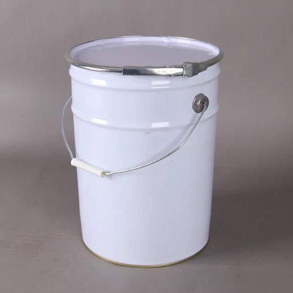 4L/5L Metal Bucket 6L / 8L Paint Tin 10L /20L Pails With Ring Lock Lid for Epoxy Resin