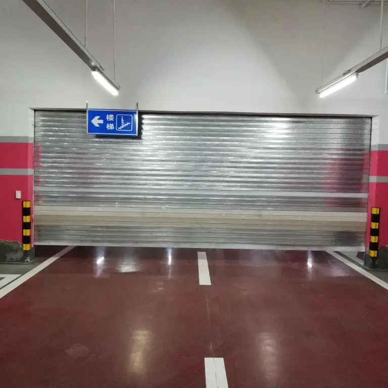Automatic insulated steel fire rated roller shutter for commercial building