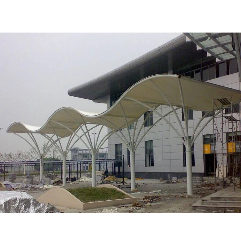 
PVC Custom Membrane Structure Parking Shed And Shelter 