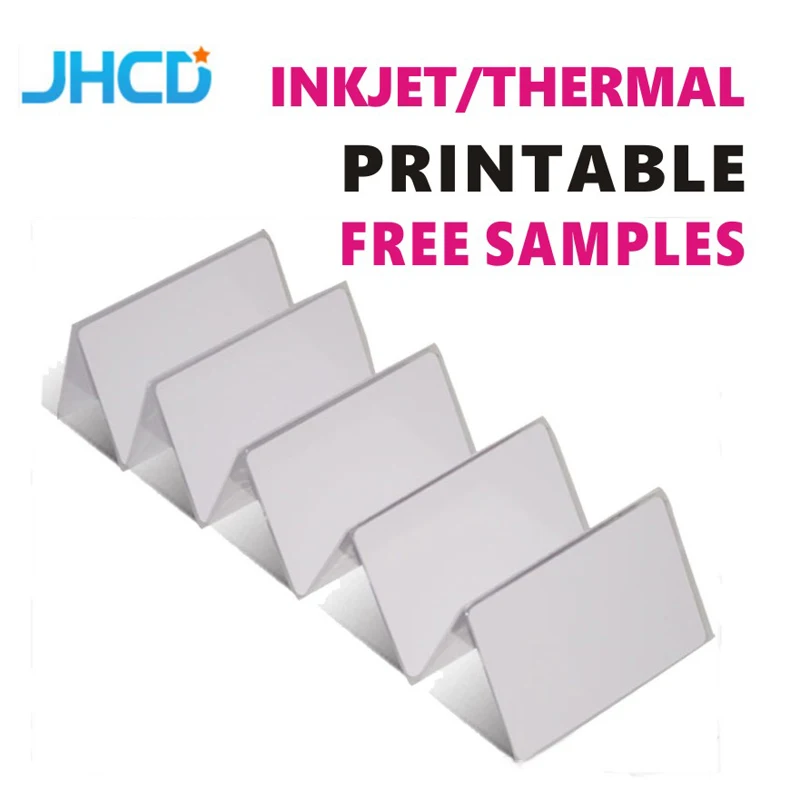 Термопечать пластиковые nfc ntag215 струйный карты для печати белый RFID чип пустой ПВХ id-карты