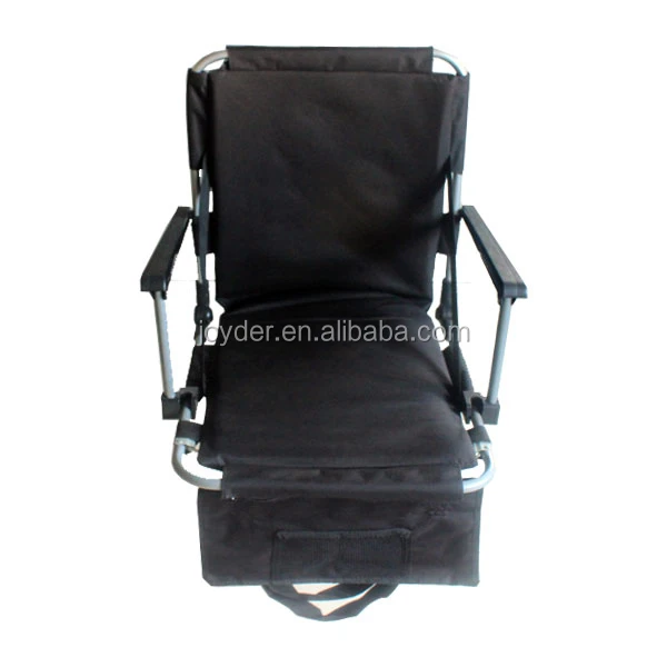 recliner soccer folding stadium seat camping adjustable floor chair