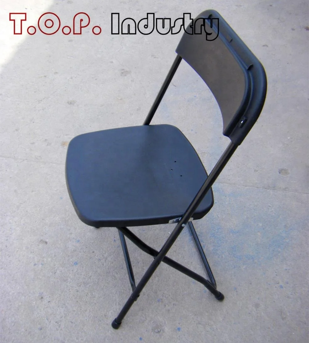 White Plastic Folding Chair