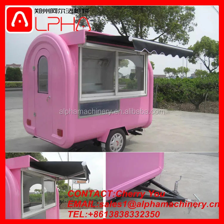 Food Vending Trailer Cars For Sale Mobile Restaurant Trailer/fast Snack Trailer/Fast Food Carts Selling Food Truck For Sale