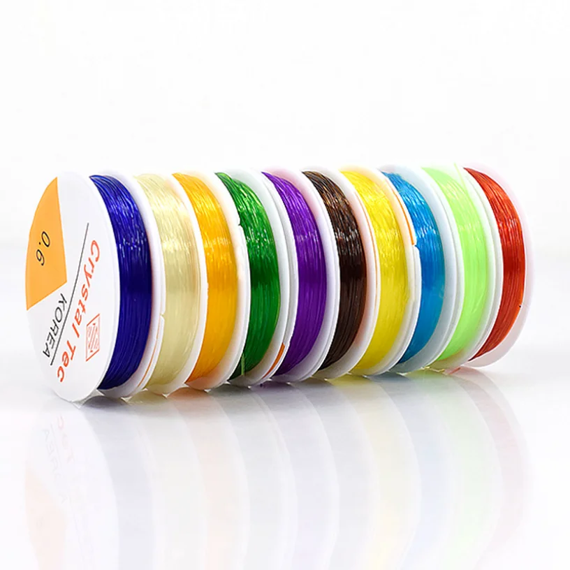 TPU Elastic Cord DIY Accessories,Elastic String ,Strong & Stretchy Transparent Crystal Tec Korea