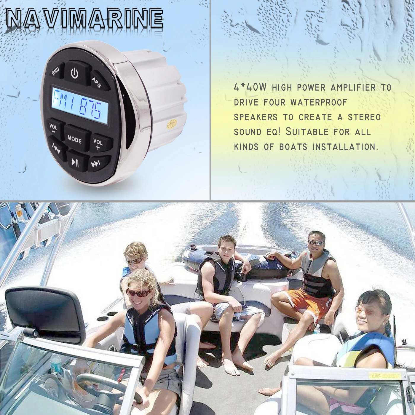 
Hot sell waterproof radio mp3 waterproof radio mp3 player for motorcycle 