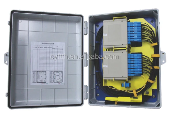 Fiber Optic Splitter 1*32 Distribution Box Plastic Box